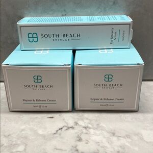 Eye Recovery Serum and Repair & Release Cream Set by South Beach